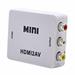 XtendLan Převodník HDMI na kompozitní video a audio, PAL/NTSC, HDMI do 1920x1080, výstup volitelný přepínačem