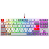 XTRFY K4 TKL RGB Kailh Red herní klávesnice US retro