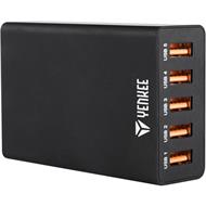 YAC 3005BK USB nabiječka 5port 8A YENKEE