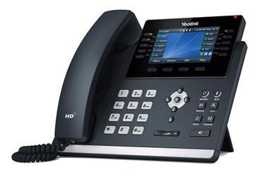 Yealink SIP-T46U SIP telefon, PoE, 4,3" 480x272 LCD, 27 prog.tl.,2xUSB, Gig