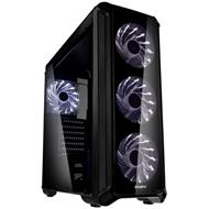 Zalman case I3 Edge, Skříň, Middle tower, bez zdroje, ATX, 1x USB 3.0, 2x USB 2.0, průhledná bočnice, černá