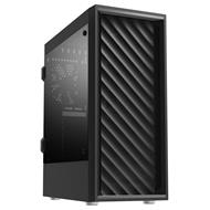 Zalman case miditower T7, bez zdroje, ATX, 1x USB 3.0, 2x USB 2.0, průhledná bočnice, černá