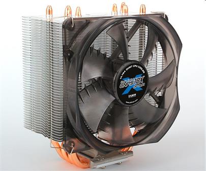 Zalman chladič CPU CNPS10X OPTIMA(2011), univ. socket, 120mm PWM fan, 4x heatpipe
