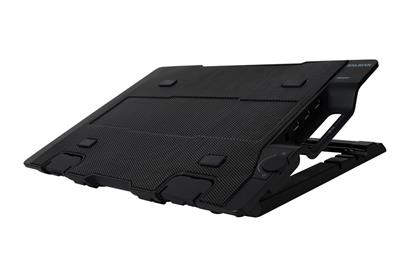 ZALMAN chladič notebooků ZM-NS2000/ černý/ do 17"/ 1x 200mm fan/ 3x USB2.0/ polohovatelný