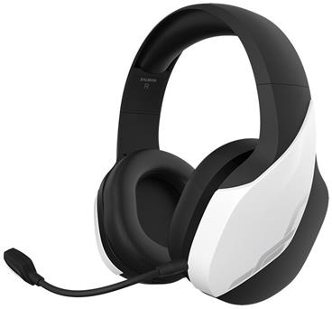 Zalman herní sluchátka s mikrofonem bezdrátová HPS700W 50mm měniče,USB, 3,5mm single jack,výdrž až 12h,bílo-černý
