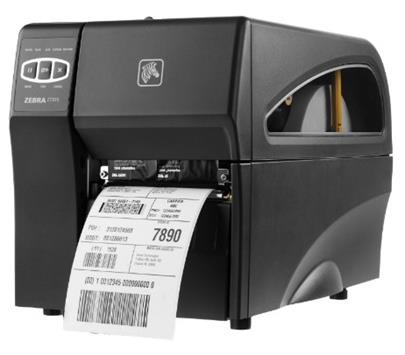 Zebra DT Printer ZT230; 300 dpi, Euro and UK cord, Serial, USB, Int 10/100