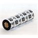 Zebra Wax/Resin Ribbon, 110mmx74m (4.33inx242ft), 3200; High Performance, 12mm (0.5in) core, 12/box
