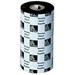 Zebra Wax Ribbon, 131mmx450m (5.16inx1476ft), 2100; High Performance, 25mm (1in) core, 12/box