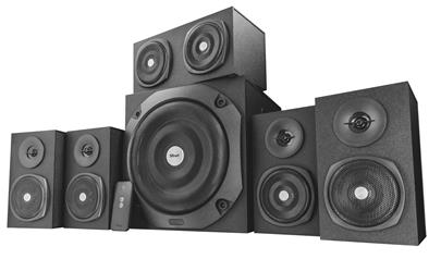 zvuk. systém TRUST Vigor 5.1 Surround Speaker System for pc - black