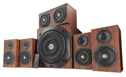 zvuk. systém TRUST Vigor 5.1 Surround Speaker System for pc - brown