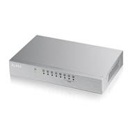 ZyXEL ES-108A v3, 8-port 10/100Mbps Ethernet switch, 3x Qos (!), desktop, metal housing