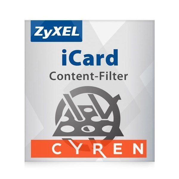Zyxel Licence for ZyWALL Firewall Appliance 1 YR Content Filtering 2.0 License for USG2200-VPN