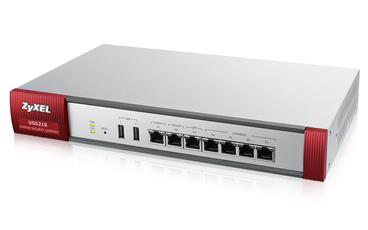 Zyxel USG210 Firewall Appliance 10/100/1000, 4x LAN/DMZ, 2x WAN, 1xOPT (Device only)