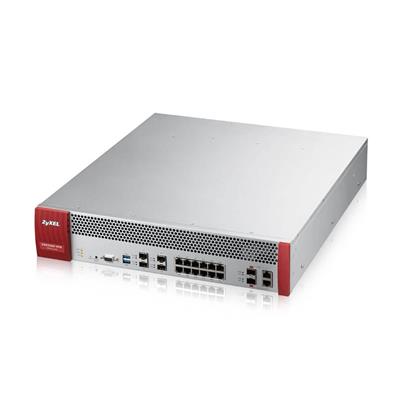 Zyxel USG2200-VPN, VPN Firewall, 3000x VPN (IPSec/L2TP), up to 1000 SSL VPN (250 included), 2x 10G Combo (RJ45/SFP+), 1